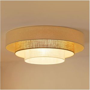 Brilagi-LED Plafondlamp DENVER LUNETA LED/12W/230V diameter 60 cm beige/crème