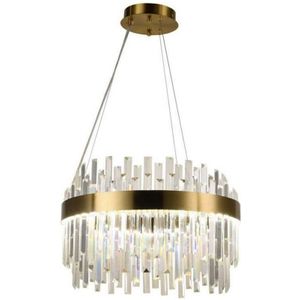 Dimbare LED hanglamp aan een koord LED/70W/230V 3000-6500K goud + afstandsbediening