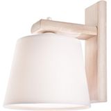 Wandlamp 1xE27/60W/230V eiken - FSC gecertificeerd