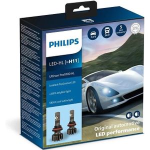 Philips 11362U91X2-SET - LED Autolamp - H11 - 2x 13,2W - 12/24V