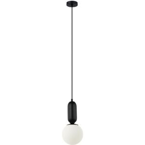ITALUX PND-02340-1S-BK - Hanglamp aan een koord ALDEVA 1xE27/40W/230V zwart