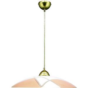 LUXERA 45128 - Gele Hanglamp aan koord DIAS 1x E27 / 60W / 230V