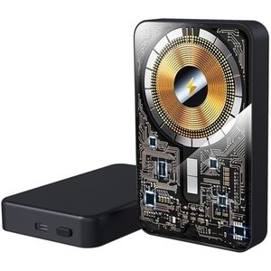 PATONA - Powerbank 10000mAh Li-Pol-PD20W MagSafe USB-C en Qi opladen