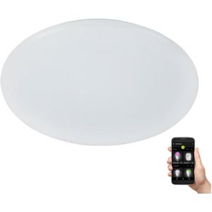 EGLO connect.z Totari-Z Smart Plafondlamp - Ø 38 cm - Wit - Instelbaar wit licht - Dimbaar - Zigbee