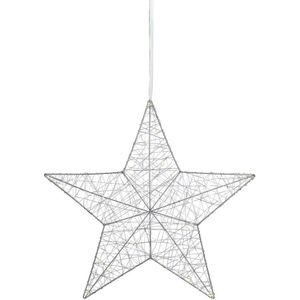 Markslöjd 703436 Artur - Zilveren LED kerstdecoratie 30xLED / 0.9W / 4.5V 50 cm