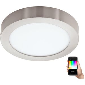 Eglo 96678 - Dimbare LED RGBW Plafond Lamp FUEVA-C LED/21W/230V Bluetooth