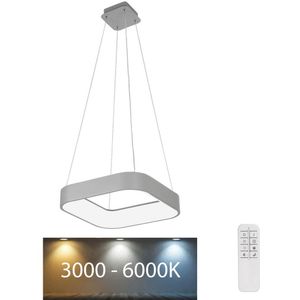 Rabalux - Dimbare LED Hanglamp aan een koord LED/28W/230V rond + afstandsbediening 3000-6000K