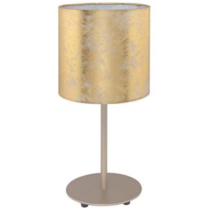 EGLO Viserbella Tafellamp - E27 - 40 cm - Champagne/Goud