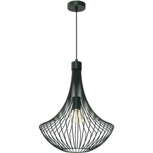 Hanglamp aan een koord CESTA 1xE27/60W/230V groen