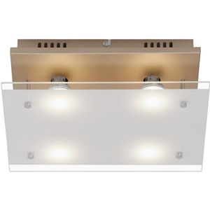 Briloner 3586-047 - LED Plafondlamp SMART GOLD 4xGU10/4W/230V