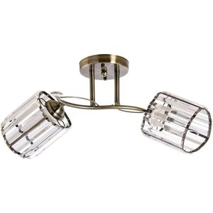 Hanglamp met vaste pendel 2xE27/60W/230V