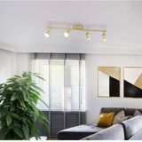 EGLO BUZZ-LED Opbouwspot - GU10 - 68.5 cm - Koper