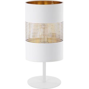 Tafel Lamp BOGART 1xE27/15W/230V wit/goud