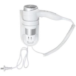 Föhn met houder, 11x24 cm, wit