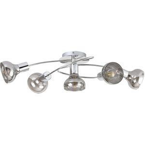 Rabalux 5561 - Plafondlamp HOLLY 5xE14/40W/230V glanzend chroom