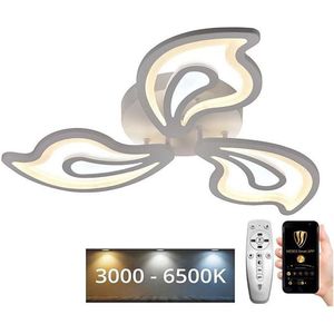 Brilagi - Dimbare LED bevestigde hanglamp TWIST LED/75W/230V 3000-6500K + AB