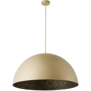 Hanglamp aan een koord SFERA 1xE27/60W/230V diameter 50 cm gouden/zwart