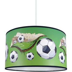 Hanglamp aan koord voor kinderkamer FOOTBALL 1x E27 / 60W / 230V