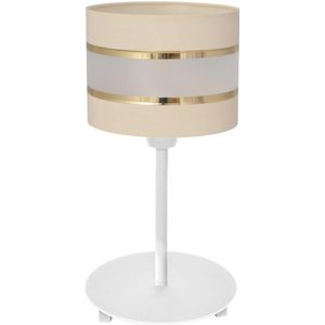 Crèmekleurige Tafellamp HELEN 1x E27 / 60W / 230V