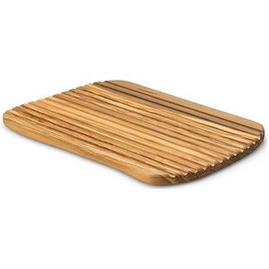 Continenta C4990 - Keuken Brood Snijplank 37x25 cm olijfboom hout