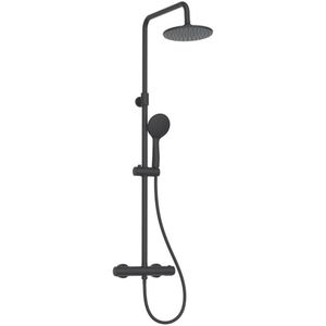 BATH DELUXE 31-130-41-02-02 - Doucheset met kraan HOUSTON mat zwart