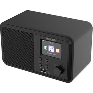 Sencor - SIR 5100WDB - Radio - Zwart - 4 Watt - FM, DAB+, WiFi, USB