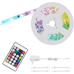 Brilo - LED RGBW dimbare strip 6,5m LED/24W/230V + AB