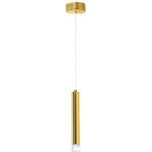 Goudkleurige LED Hanglamp GOLDIE 1x LED / 5W / 230V