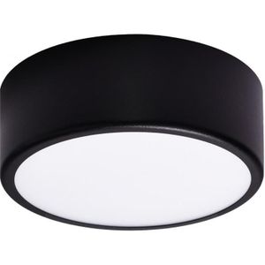 Plafondlamp CLEO 1xE27/24W/230V diameter 20 cm zwart