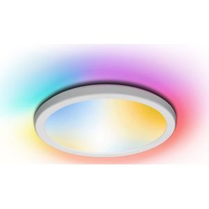 Aigostar-LED RGB Dimbare badkamer lamp LED/18W/230V diameter 30 cm IP44+AB