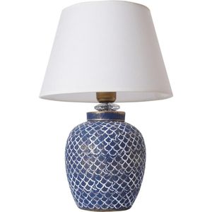 Tafellamp 1xE27/40W/230V blauw