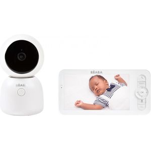 Beaba - ZEN NIGHT - Slimme Oplaadbare Babyfoon - Wit - 720p - Wi-Fi