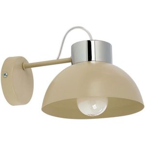 Wand Lamp TEDI 1xE27/60W/230V beige/chroom