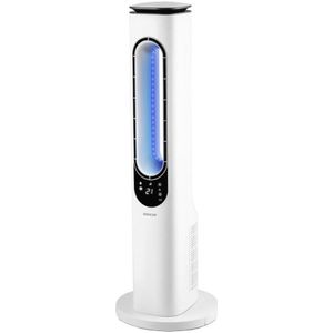 Sencor - Bladloze torenventilator 50W/230V wit + afstandsbediening