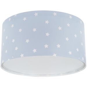 Dalber 82216T - Plafondlamp voor Kinderen STAR LIGHT 2xE27/60W/230V blauw