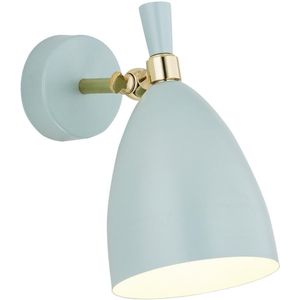 Argon 4700 - Wand Lamp CHARLOTTE 1xE27/15W/230V blauw/goud