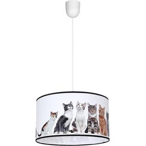 Hanglamp aan een touwtje CATS 1x E27 / 60W / 230V