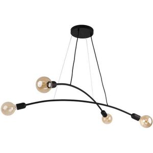 Hanglamp aan koord HELIX 4xE27/60W/230V