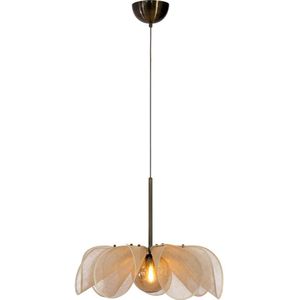 Markslöjd 108659 - Hanglamp aan een koord STYRKA 1xE27/40W/230V diameter 63 cm beige