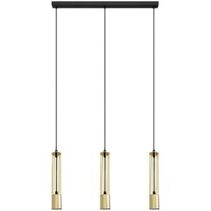 Hanglamp aan een koord BARS 3xGU10/20W/230V gouden