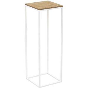 Bloemenstandaard 70x24 cm wit