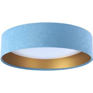 LED Plafondlamp GALAXY 1xLED/24W/230V blauw/goud
