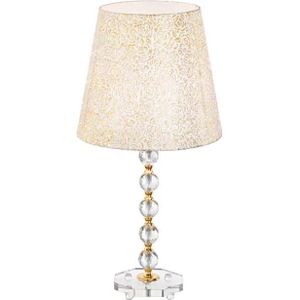 Ideal Lux - Kristallen tafellamp QUEEN 1xE27/60W/230V goud