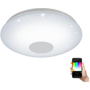 Eglo 96684 - Dimbare LED RGBW Plafond Lamp VOLTAGO-C LED/17W/230V