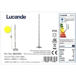 Lucande - Dimbare LED Staande lamp MARGEAU 7xLED/4,7W/230V