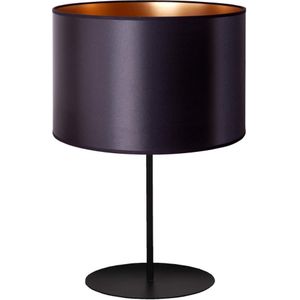 Duolla - Tafellamp CANNES 1xE14/15W/230V 20 cm zwart/koper