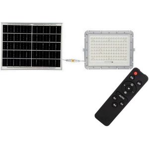 LED Schijnwerper op zonne-energie voor buiten LED/20W/3,2V 4000K wit + AB