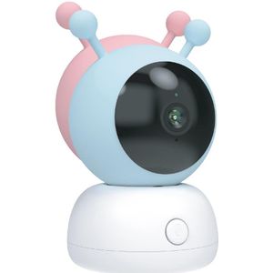 iGET 75020825 - Slimme babyfoon 2K 5V Wi-Fi roze/blauw