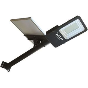LED Dimbaar zonne- straat lamp HYBRID LED/50W/230V 6500K IP65 + AB