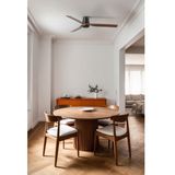 Plafondventilator - Zwart - Staal